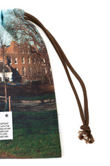 Printed London String Pouch [Village]