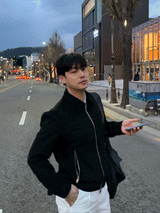 Tomfold suede jacket (3color)
