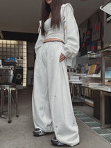 バタサイドスナップバルーントレーニングパンツ