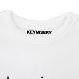 Keymisery Small Logo T-shirt (White)