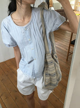 Tsubasa Basic Pintuck Shorts (Belt Set)