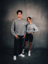 God Loves You Cropped Vintage Sweat