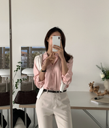 Teed Standard Shirt Blouse / 14 colors