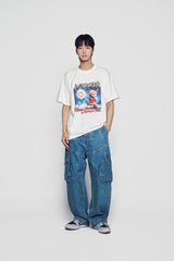 24FW ランニング サンタベア 半袖Tシャツ クリーム