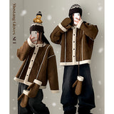 Keld Oversized fit Round Mustang, Gloves Set