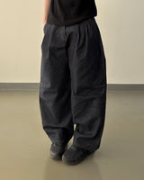Prime nine wide denim pants
