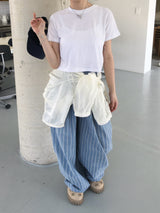 デイリークロップ半袖Tシャツ (10c)