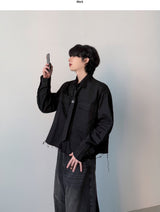 セレーヌダメージクロップシャツ