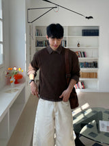 Wool Hachi Round Knit (7 Colors)