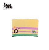 loveplayshop "Fortune Star" ストライプデビルホーンニットキャップ