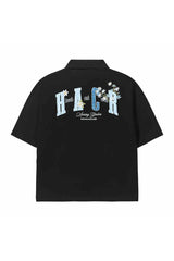 ブークレフローラルパッチポロ