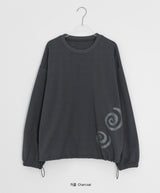 [BAONHAUS] Batten Printing Sweatshirt