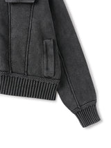 Enmic Trucker Washed Cardigan 2C