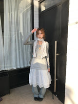 Nekie Dot Halterneck Sleeve 