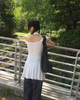 Miruka Dot String Crossbody Bag