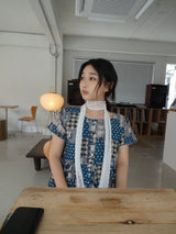 Dot patchwork bl ( 2color )