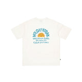 SUMMER GRAPHIC SORONA T-SHIRT【IVORY】