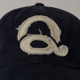 ウォッシードロゴボールキャップ (Navy/White)