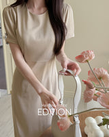 【MADE】Pintuck long dress
