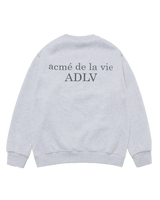 25FW BASIC LOGO NAPPING SWEATSHIRT MELANGE