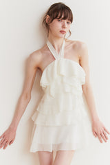BALLON DRESS ivory