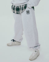 USM Sweat Pant_White Grey
