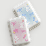 [Macsafe] Star rabbit MagSafe Leather Card Wallet