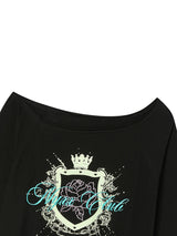 NYXX CLUB OFF SHOULDER L/S BLACK