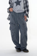 Garment dyeing cargo pants