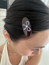 Girly ribbon hair pin (7color)