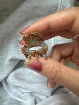 ミニホールヘアクリップ (3color)