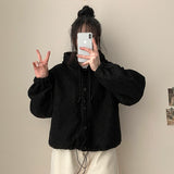 Dewin String Avant Snap Hooded Jumper