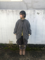Urban volume round padded jacket