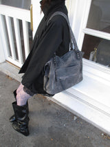 vintage twin zip bag