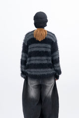 Kera Hairy Stripe Knit