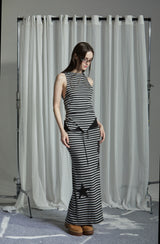 STRIPE LONG SKIRT