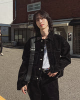 フォードベルクロデニムクロップジャケット