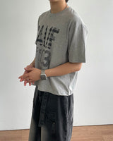 カーフプリントショートスリーブTシャツ