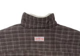 Quad Check High-Neck Avant-Fit Wool Jumper