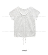 Lincy Dot Vintage Short Sleeve