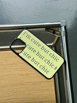 [MADE] cute but chic lettering epoxy bumper case_butter yellow