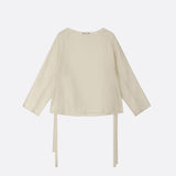 SEE THROUGH LONG SLEEVE IVORY