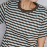 ループストライプTシャツ - 3colors