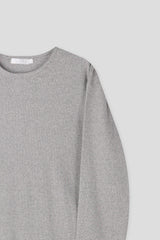リブクロップ長袖Tシャツ