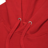 LOWKEY BOOK CLUB LETTERING RAGLAN HOODIE [RED]