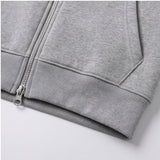 Nadia Angel Graphic Dot Hood Zip-Up