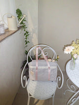 Classic schoolbag_pale grey