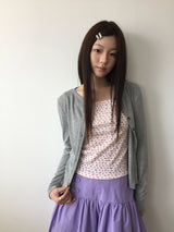 Pale Bloom Midi Skirt (3color)