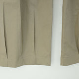 tailored wide slacks