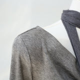 Mystic Layered Asymmetric Drape Tee
